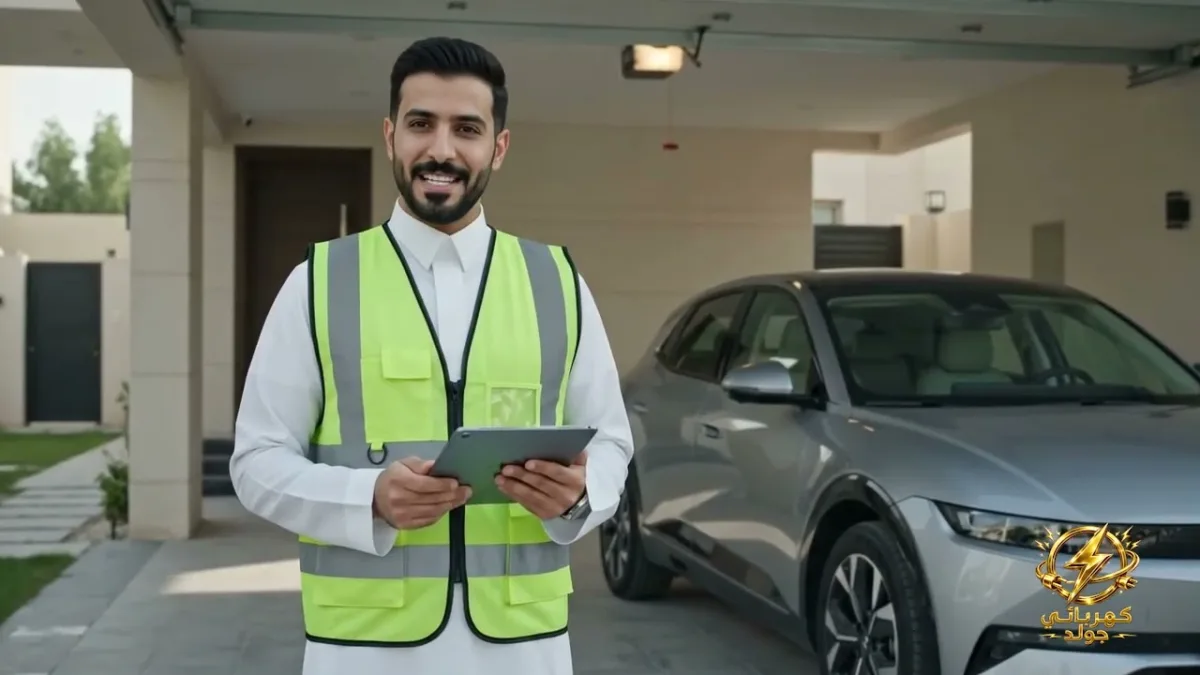 تركيب شاحن سيارة كهربائية بالرياض بجودة عالية